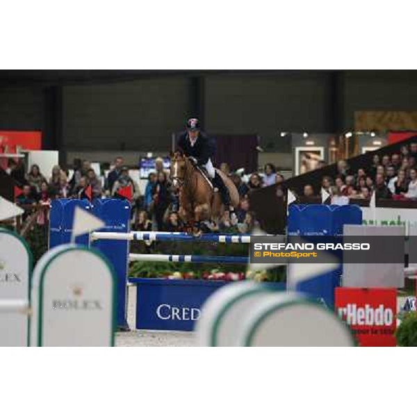 William Funnell on Billy Angelo Grand Prix Rolex Rolex Fei World Cup Geneve,9th dec.2012 ph.IJRC/StefanoGrasso