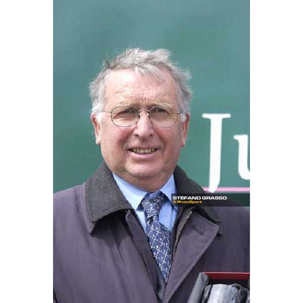 Mr. Michael Jarvis, trainer of Rakti, winner of the Juddmonte Lockinge Stakes Newbury 14th may 2005 ph. Stefano Grasso