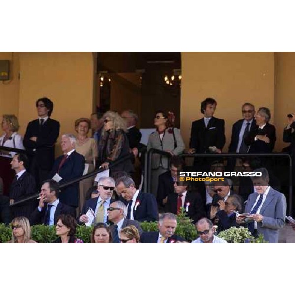 Owners and Vip grandstand at the Gran Premio Presidente della Repubblica Rome Capannelle 15th may 2005 ph. Stefano Grasso