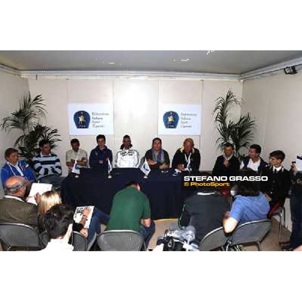 Conferenza stampa di presentazione della Squadra Italiana Roma,Villa Borghese 22nd may 2013 ph.Stefano Grasso
