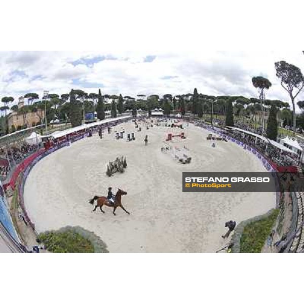 81° Piazza di Siena A wideangle view of the Arena Rome,26th may 2013 ph.Stefano Grasso