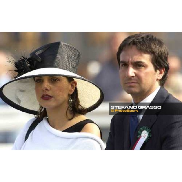 Francesca and Andrea Rossi Rome Capannelle Derby Day Rome, 22th may 2005 ph. Stefano Grasso