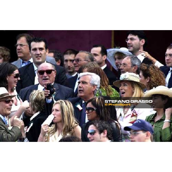 Mr. Balzarini before the result of Derby 2005 Rome Capannelle Derby Day Rome, 22th may 2005 ph. Stefano Grasso