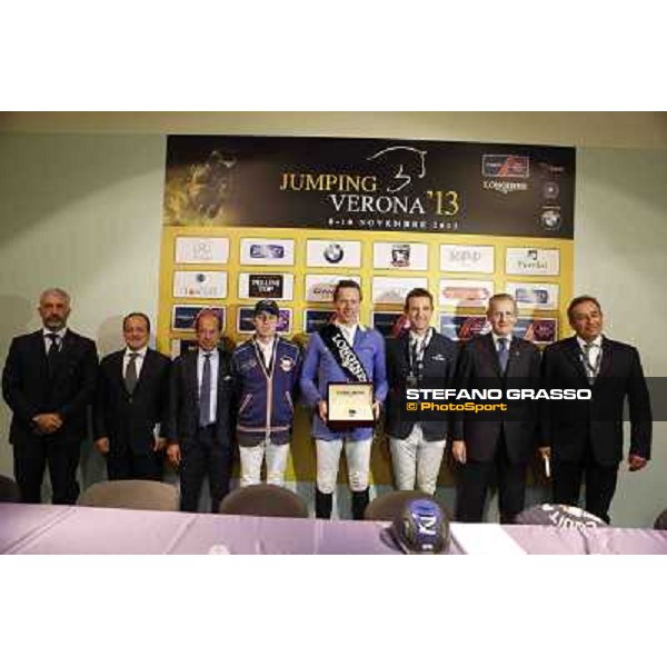 Press conference Longines Fei World Cup Fieracavalli - Jumping Verona 2013 ph.Stefano Grasso