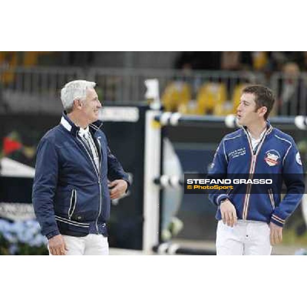 Roger Yves Bost-Scott Brash Longines Fei World Cup Fieracavalli - Jumping Verona 2013 ph.Stefano Grasso