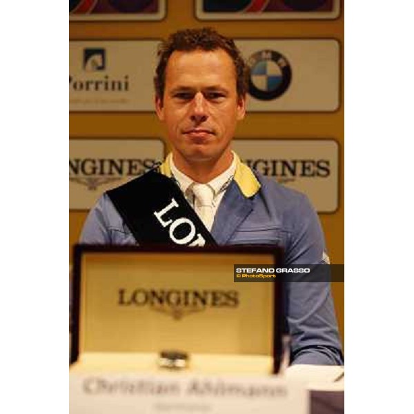 Christian Ahlmann-press conference Longines Fei World Cup Fieracavalli - Jumping Verona 2013 ph.Stefano Grasso