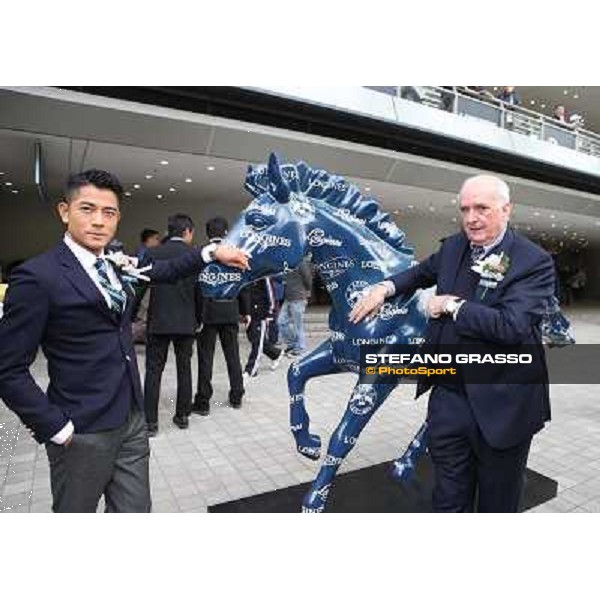 The Longines Hong Kong International Races - Fashion and Races - Walter von Kanel and Aaron Kwok Hong Kong-Sha Tin racecourse,8th dec.2013 ph.Stefano Grasso/Longines