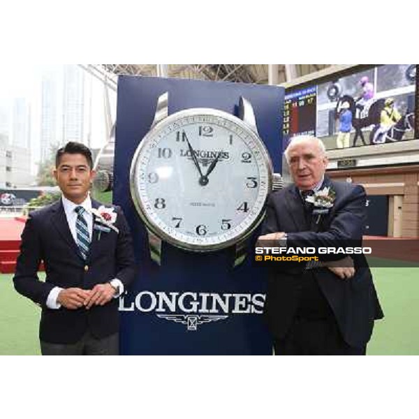 The Longines Hong Kong International Races - Fashion and Races - Walter von Kanel and Aaron Kwok Hong Kong-Sha Tin racecourse,8th dec.2013 ph.Stefano Grasso/Longines