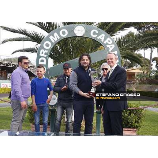 Prize giving for Mr Gotham\'s connection - Premio Circo Massimo Roma - Capannelle racecourse,6th april 2014 ph.Stefano Grasso