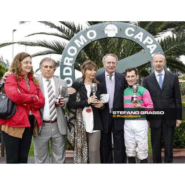 Roma 27 aprile 2014 Capannelle Racecourse Premio Regina Elena - Premiazione ph.DomenicoSavi/GRASSO