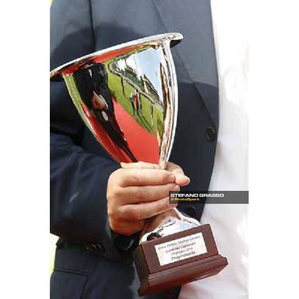 The Cup of the Gran Premio Antonio Carena Rome - Capannelle trot racecourse,29th june 2014 ph.Stefano Grasso/HippoGroup Roma Capannelle