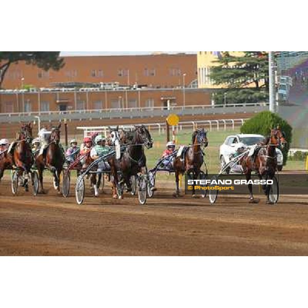 Roma 20 Settembre 2014 Capannelle Racecourse 87° Derby del Trotto 10eLotto Batteria B ph. Domenico Savi/Grasso