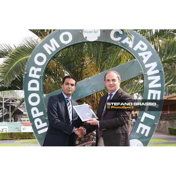 Roma 21 Settembre 2014 Capannelle Racecourse Carlo Fiocchi on Ginwar wins Premio Rumon Listed Race ph. Domenico Savi