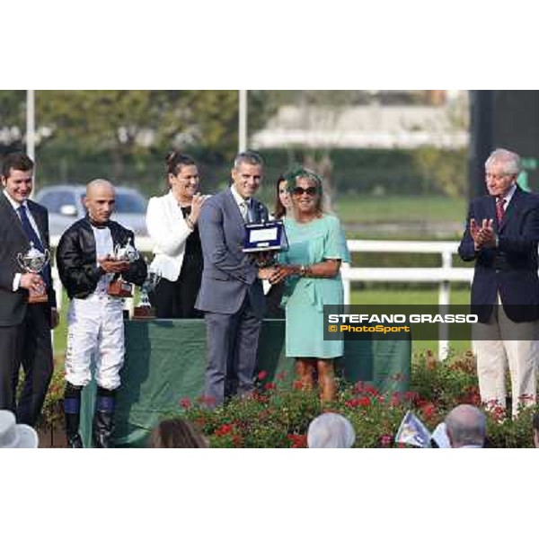 Prize Giving of Premio Marchese Ippolito Fassati Milano-San Siro Racecourse,28th sept.2014 ph.Stefano Grasso/Trenno srl