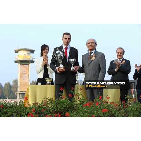 Prize giving of the Premio del Piazzale Milano,San Siro racecourse 19 otct.2014 photo Domenico Savi/Grasso/Trenno srl