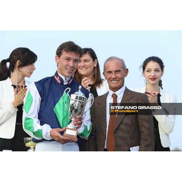 Prize giving of the Premio del Piazzale Milano,San Siro racecourse 19 otct.2014 photo Domenico Savi/Grasso/Trenno srl