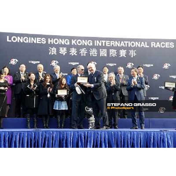 Joao Moreira on Design on Rome wins the Longines Hong Kong Cup Hong Kong,12/12/2014 ph.Stefano Grasso