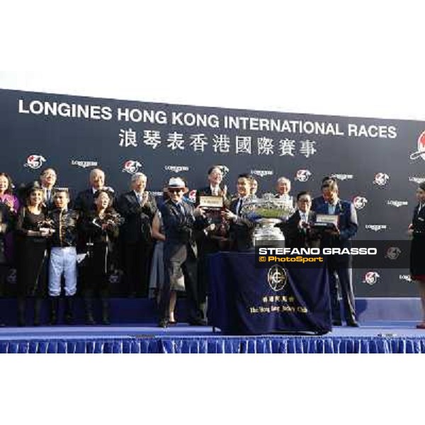 Joao Morera on Able Friend wins the Longines Hong Kong Mile Hong Kong,12/12/2014 ph.Stefano Grasso