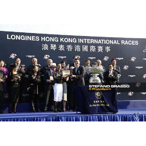 Joao Morera on Able Friend wins the Longines Hong Kong Mile Hong Kong,12/12/2014 ph.Stefano Grasso