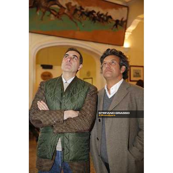 Bruno Grizzetti and Luigi Riccardi Roma Capannelle racecourse,31st january 2015 ph.Stefano Grasso