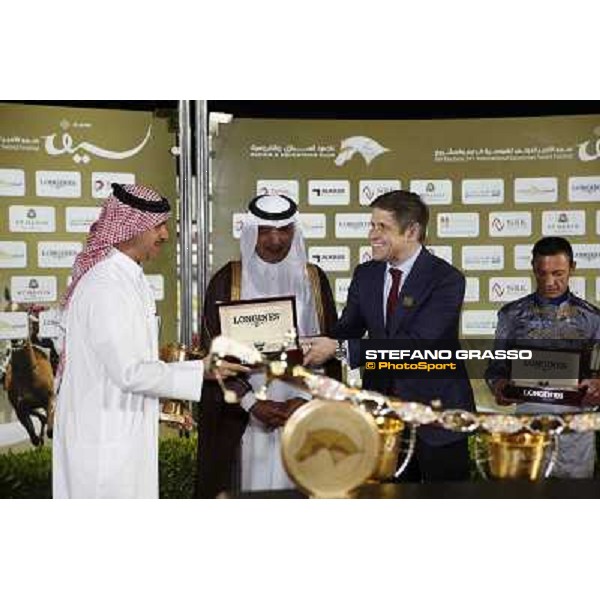 The prize giving ceremony of the H.H.The Emir\'s Trophy Doha - Al Rayyan 2015 ph.Stefano Grasso