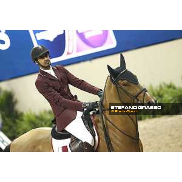 Sheikh Ali Bin Khalid Al Thani on First Devision - Final 1 Longines Fei World Cup Jumping Final Las Vegas,16th april 2015 ph.Stefano Grasso/QEF