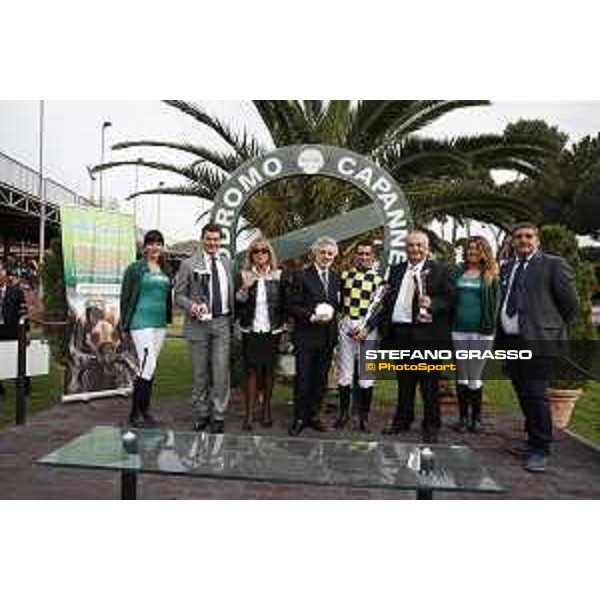 Prize giving Premio Parioli Roma,Capannelle racecourse 26th april 2015 ph.Stefano Grasso