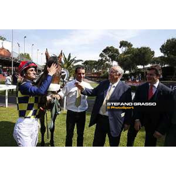 Premio Carlo D\'Alessio Fabio Branca and Dylan Mouth - Felice Villa - Stefano Botti Rome,Capannelle racecourse 17th may 2015 ph.Stefano Grasso