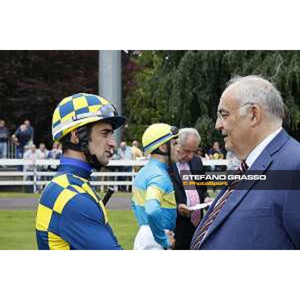 Felice Villa and Fabio Branca Milano - San Siro galopp racecourse,31st may 2015 ph.Stefano Grasso/Trenno srl