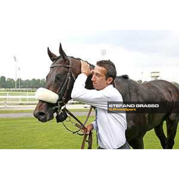Kasperky winner of Premio Carlo Vittadini Milano - San Siro galopp racecourse,31st may 2015 ph.Stefano Grasso/Trenno srl