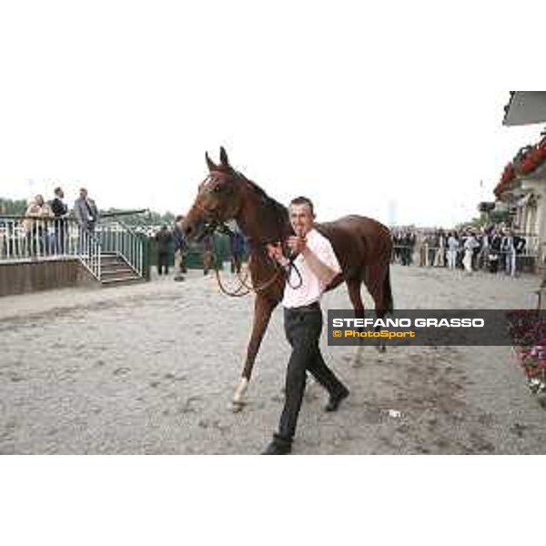 Oaks d\'Italia - winner Lovelyn Milano - San Siro galopp racecourse,31st may 2015 ph.Stefano Grasso/Trenno srl