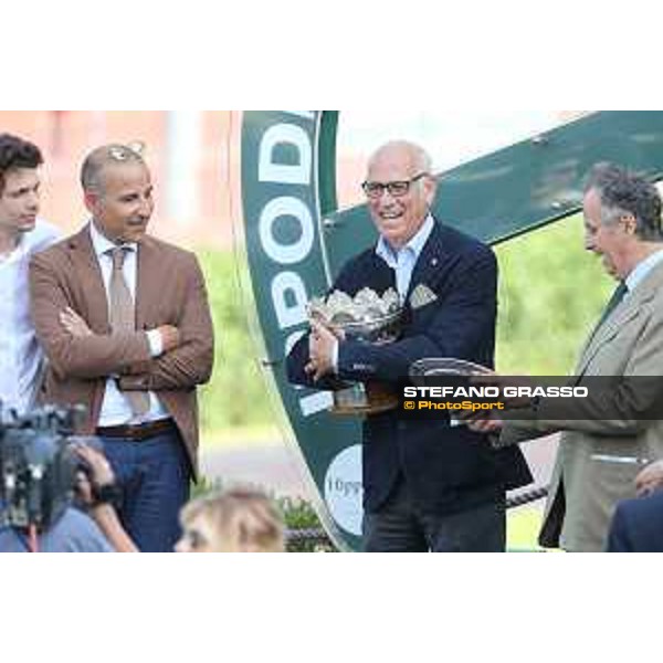 Prize giving of the Premio Alessandro Perrone Roma - Capannelle racecourse,2nd june 2015 ph.Stefano Grasso