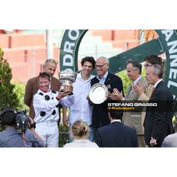 Prize giving of the Premio Alessandro Perrone Roma - Capannelle racecourse,2nd june 2015 ph.Stefano Grasso