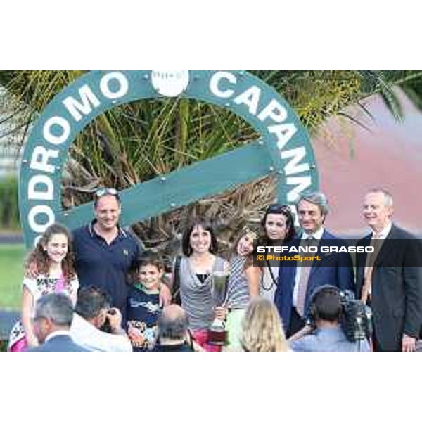 The prize giving of the Premio Enzo e Tullio Mei Roma - Capannelle racecourse,2nd june 2015 ph.Stefano Grasso